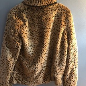 Kendall & Kylie Jackets & Coats - Kendal & Kylie Faux Leopard Fur Coat Kendall & Kylie Jackets & Coats - Kendal & Kylie Faux Leopard Fur Coat
